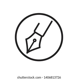 Fountain icon vector flat style 