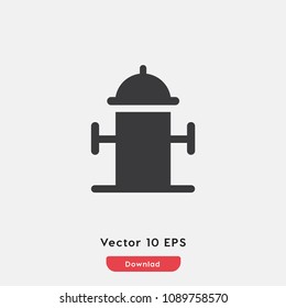Fountain icon vector, water symbol. Modern flat vector illustration for web and mobile app