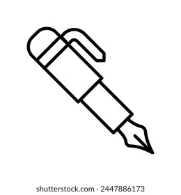fountain icon with white background vector stock illustration