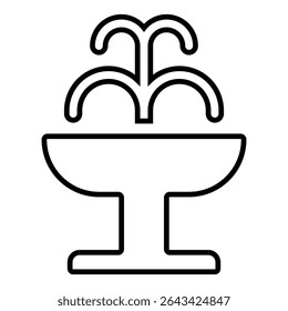 ícone de linha de fonte design. fonte delineamento fino preto símbolo ilustração vetorial. ícone de traçado editável em fundo transparente.