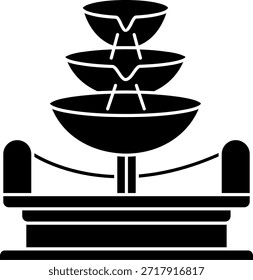 Diseño de icono de Vector de línea de fuente