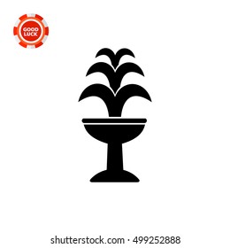 Fountain on Standing Basin Icon