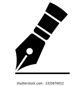 Fountain pen icon