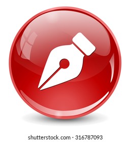Fountain pen icon