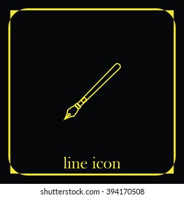 Fountain pen icon.