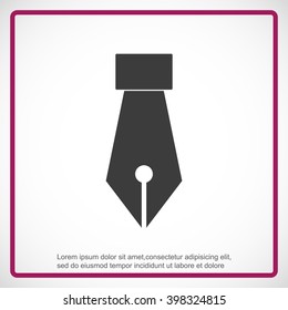 Fountain pen icon