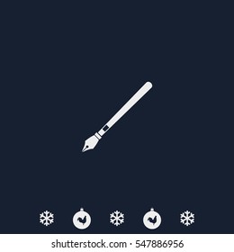 Fountain pen icon.