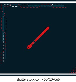 Fountain pen icon.