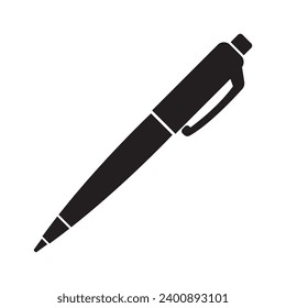 fountain pen icon logo vector design template