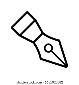 Fountain pen icon vector design template ilustration