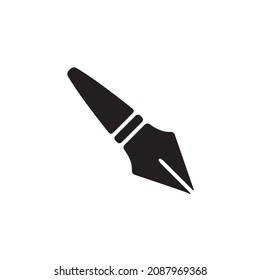 fountain pen icon vector design templates