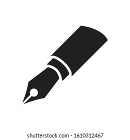 Fountain Pen Icon Vector EPS 10