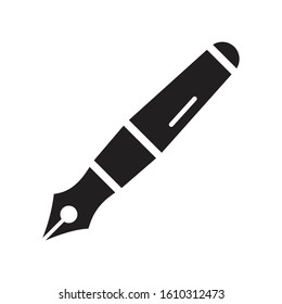 Fountain Pen Icon Vector EPS 10