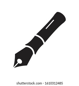 Fountain Pen Icon Vector EPS 10