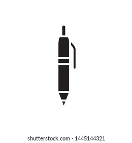 Fountain pen.Pen Icon.ilustration - vector icon, flat design