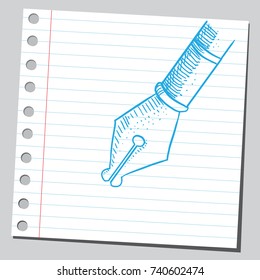 Fountain pen nib