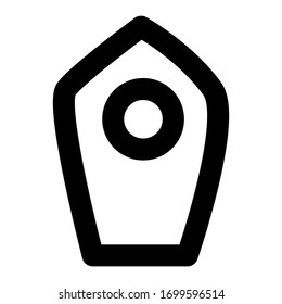 Symbol für die Vektorillustration der Füllfederhalter