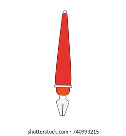 fountain pen writing icon image