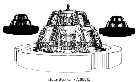 Fountain Vector 10