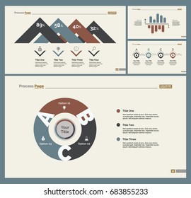 Four Accounting Slide Templates Set