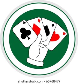 Four aces of poker