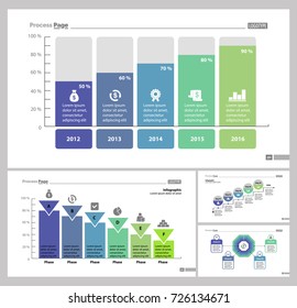 Four Analysis Slide Templates Set