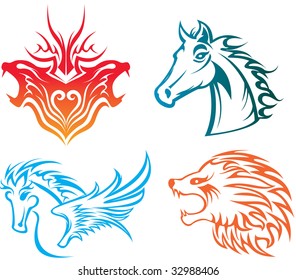 four animal totem