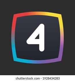 Four - App Icon Button