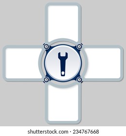 four areas for any text with spanner