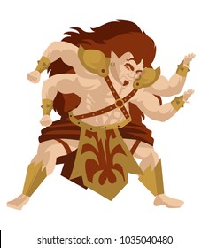four armed monster