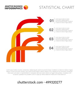 Four Arrow Diagram Template