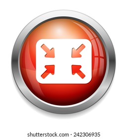 Four  arrow  pointing icon