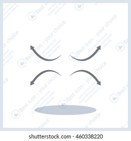 four arrows in different directions
