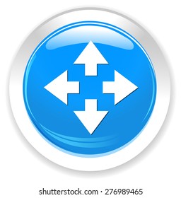 Four arrows icon