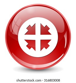 Four  arrows icon