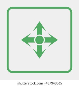Four arrows Icon.