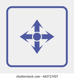Four arrows Icon.