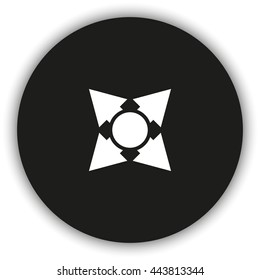 Four arrows icon.