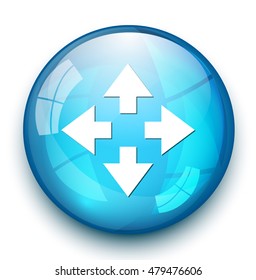 Four arrows icon