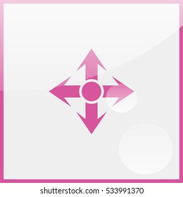 Four arrows Icon.