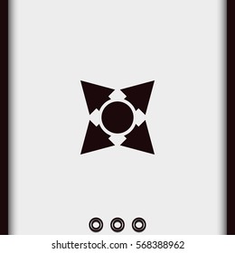 Four arrows icon.
