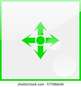 Four arrows Icon.