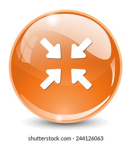 four arrows pointing icon