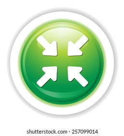 Four arrows pointing icon