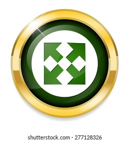 Four arrows pointing icon