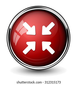 Four arrows pointing icon