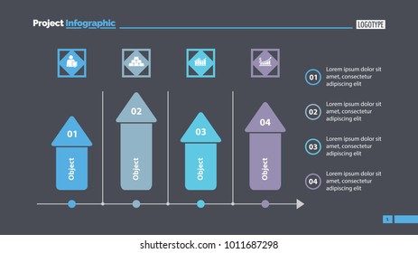 Four Arrows Slide Template