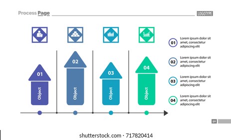 Four Arrows Slide Template