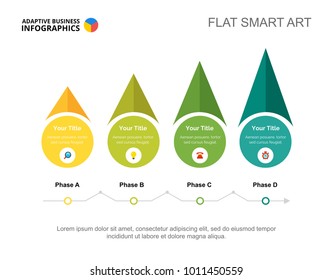Four Arrows Strategy Slide Template