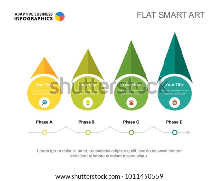 Four Arrows Strategy Slide Template